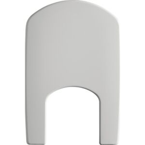 Capac bideu Gala Smart duroplast, inchidere simpla, alb 50x36 cm