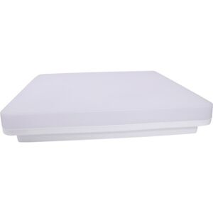 Plafoniera cu LED integrat Tetra 24W 2000 lumeni, pentru baie IP54, plastic alb