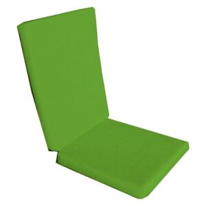 Perna decorativa pentru scaun de bucatarie cu spatar, 90x42 cm, culoare verde