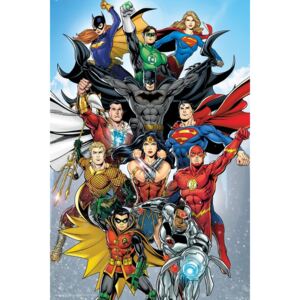 Poster DC Comics - Rebirth, (61 x 91.5 cm)
