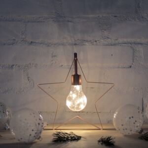 Veioză decorativă cu LED în formă de stea DecoKing Star