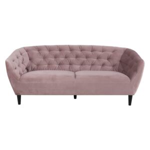 Canapea cu 3 locuri Actona Ria, roz