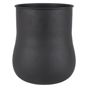 Vaza din metal Blob XL Grey - negru