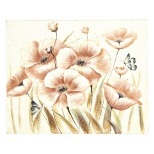 Tablou flori de mac Malde 80/100/3,5 cm