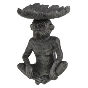 Maimuta neagra cu frunza h16 cm