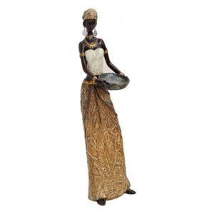 Statueta femeie africana H40 cm
