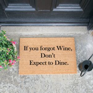 Covor intrare Artsy Doormats If You Forgot Wine, 40 x 60 cm