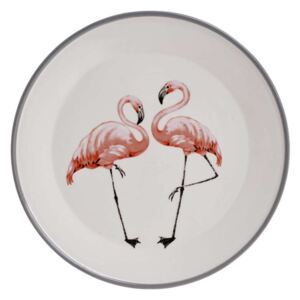 Farfurie decorativă Flamingo
