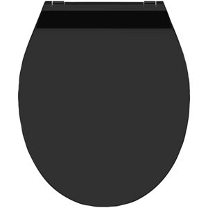 Capac WC Schütte negru 34,7/45 cm