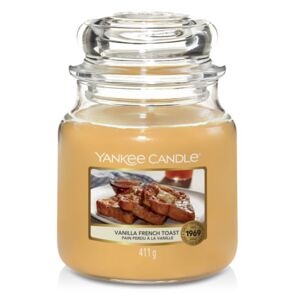 Yankee Candle parfumata lumanare Vanilla French Toast Classic mijlocie