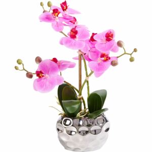 Orhidee artificiala mov 13/38/6,5 cm