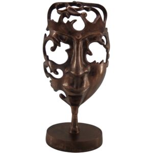 Deco Mask cupru 17,5x11x37,5cm