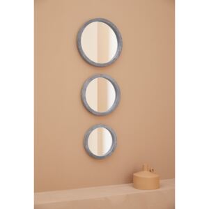 Set 3 oglinzi decorative Moana gri