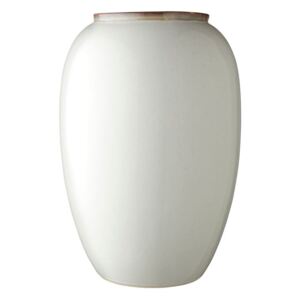 Vază din ceramică Bitz Basics Cream, înălțime 50 cm, crem
