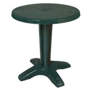 Masa rotunda, din plastic, 60cm, culoare verde, 0131367, Hascevher