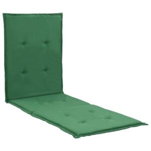 Pernă de șezlong, verde, 180 x 55 x 3 cm