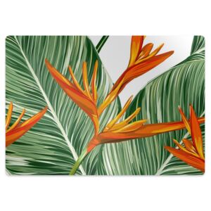 Covoras protectie podea frunze de palmier
