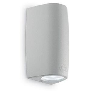 Aplica KEOPE AP2 SMALL GRIGIO, IDEAL LUX, 2 bec x 4.5 W, inaltime 16.5 cm, gri, 5 kg, 147796