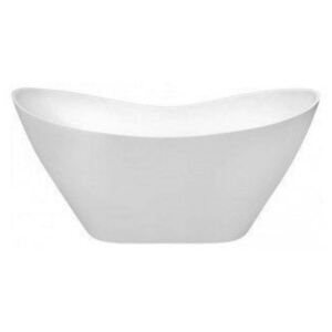 Cada Free Standing Besco Viya, Alba, 160 X 70 Cm, Mineral Durabe, Viya16070