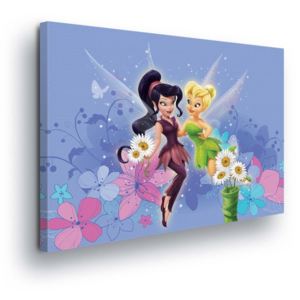 Tablou - Blue Disney Decoration with the Fairies 100x75 cm