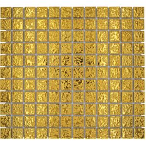 Mozaic ceramic GO 282 auriu lucios 30,2x33 cm