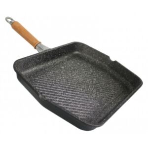Tigaie grill, strat non-aderent, 40x30x4.5cm, Antik Ars, 014433