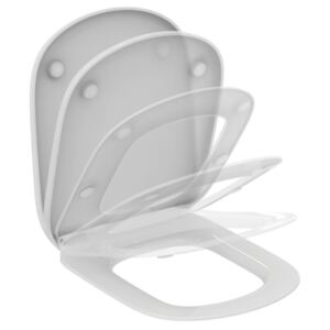 Capac WC TESI IDEAL STANDARD, alb, duroplast, 3 kg, IDST353001