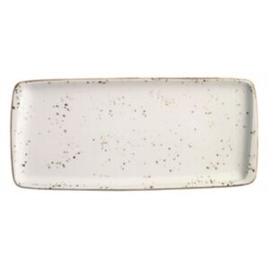 Platou dreptunghiular din portelan, 34x16cm, Bonna-Grain, 0101133
