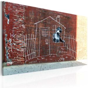 Bimago Tablou - Grounded (Banksy) 60x40 cm