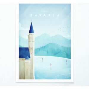 Poster Travelposter Bavaria, A2