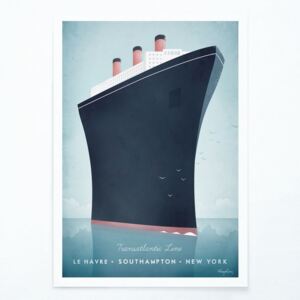 Poster Travelposter Cruise Ship, A3
