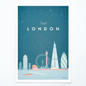 Poster Travelposter London, A2