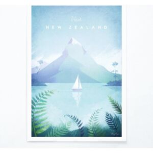 Poster Travelposter New Zealand, A2
