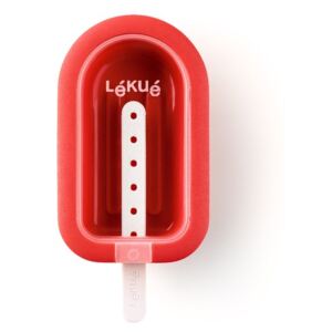 Formă din silicon pentru înghețată Lékué, roșu