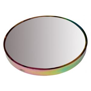 Oglinda multicolor rotunda din inox 75 cm Dott Versmissen
