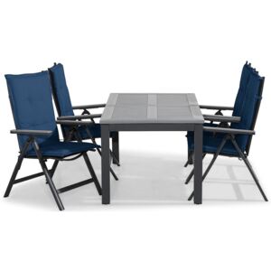Mese și scaune VG7278, Culoarea padding-ului: Albastru