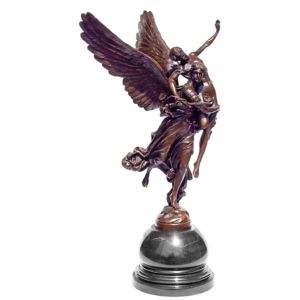 Statueta bronz - Amor si Psyche