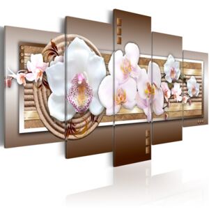 Tablou - Sensitivity of orchid 100x50 cm