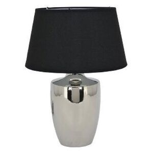 Lampa de masă ArgenT 18x18x35 cm - Argintiu/Negru