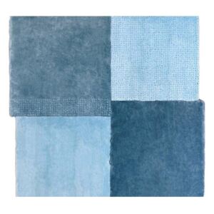 Covor EMKO Over Square, 250 x 260 cm, albastru