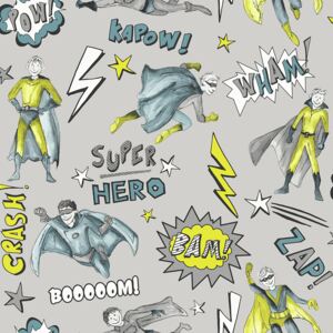 Arthouse Tapet - Superhero Superhero Lime