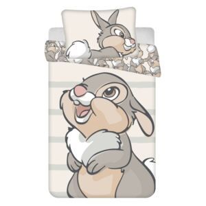Lenjerie de pat din bumbac pentru pătuț Thumper baby, 100 x 135 cm, 40 x 60 cm