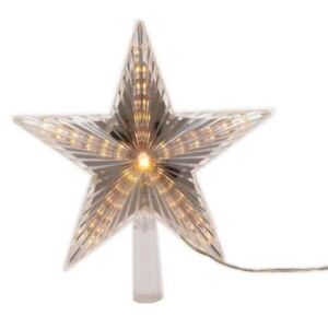 Decoratiune luminoasa Lumineo Star, 31 LED-uri, alb