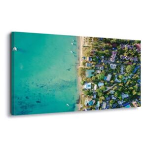 Tablou - Waterfront 4 x 30x80 cm