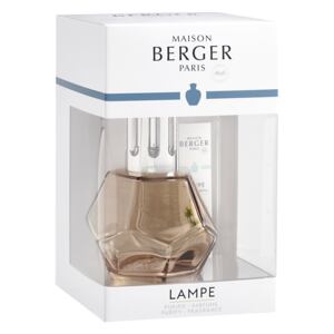 Set Berger lampa catalitica Geometry Honey cu parfum Poussiere d'Ambre