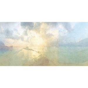 Malcolm Sanders - Between The Islands Tablou Canvas, (60 x 30 cm)