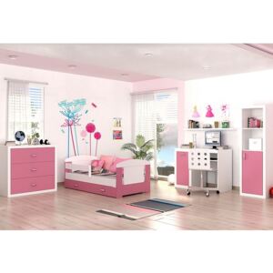 Set camera de copii JAKUB, color, Setul 1, 160x80, roz