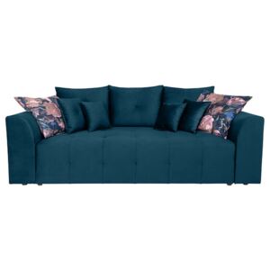 Canapea moderna pentru living ROYAL IV, albastra, 251X122X95 cm