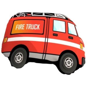 Pernă în formă de Mașină de pompieri