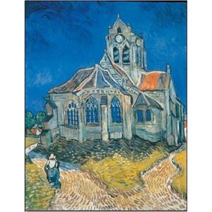 The Church at Auvers, 1890 Reproducere, Vincent van Gogh, (24 x 30 cm)
